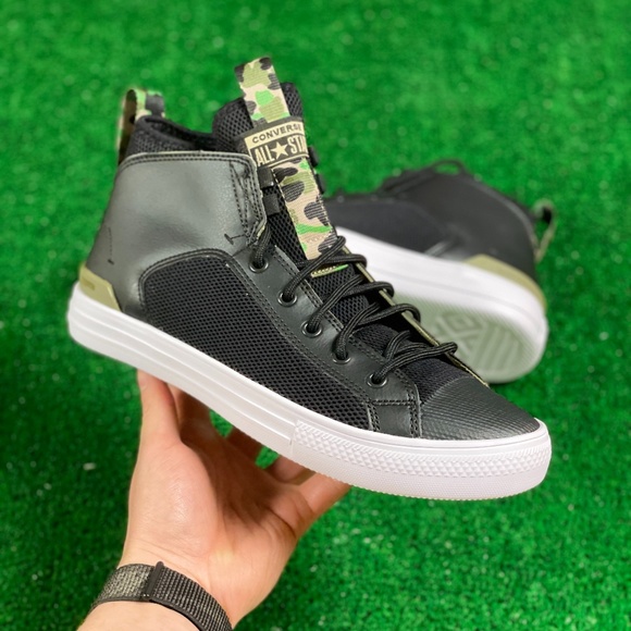 Converse Shoes | Converse Chuck Taylor All Star Ultra Mid Mens Shoes Black 168150c New Multi Sz | Color: Black | Size: 8.5 | Clutchswag's Closet